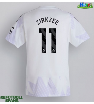 Manchester United Joshua Zirkzee #11 Bortatröja 2025-26 Kortärmad